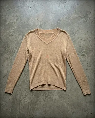 Beige Fitted Inner long sleeves