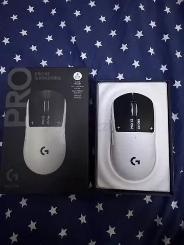 Logitech G PRO X2 SuperStrikeGaming Mouse - White (Like New)