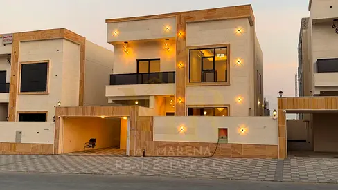 فرصة امتلاك فيلا احلامك تصميم مودرن و شامل رسوم التسجيل والتمليك قريبة من المسجد و بسعر قابل للتفاوض