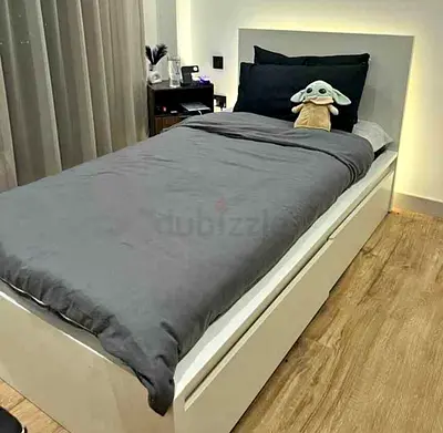 IKEA MALM Single Bed +  Mattress