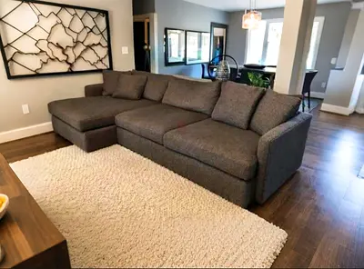 Cratebarrel L Shape Sofa Excellent condition