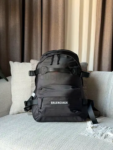Black Balenciaga Backpack