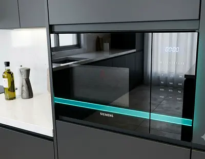 Brand New Siemens Built-In Microwave 60cm – Black Touch Screen | Premium German Quality