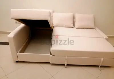 IKEA L Shape Storage Sofa Cumbed For Sale