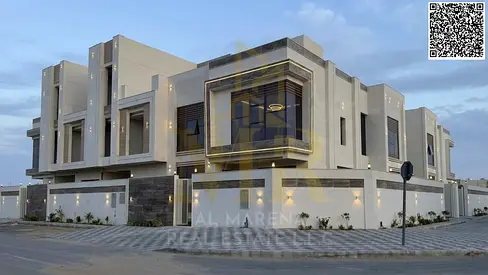 Luxury corner villa with a modern design and exceptional location, priced inclusive of registration and ownership fees.