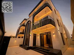 | Modern Villa in Al Bahia 2 Floors + Roof Luxury Finishing Free Registration Spacious Design Prime