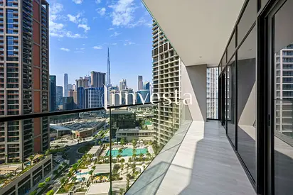 Spacious Corner 1BR | Waterfront, Burj & Community Views | Prime Location