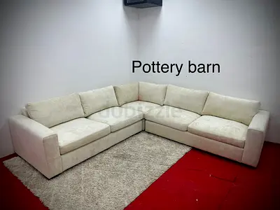 Brand new condition pottery barn corner sofa