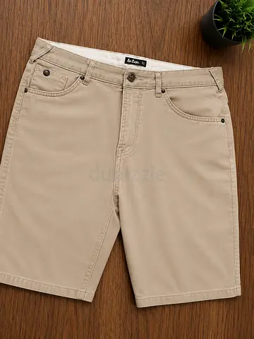 Lee Cooper Mens Khaki Shorts – Size 32