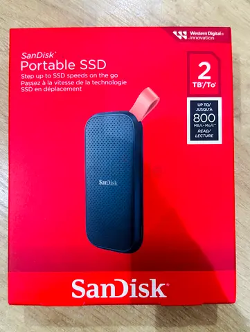 SanDisk 2TB Portable SSD (Up to 800MB/s) - Brand New Box