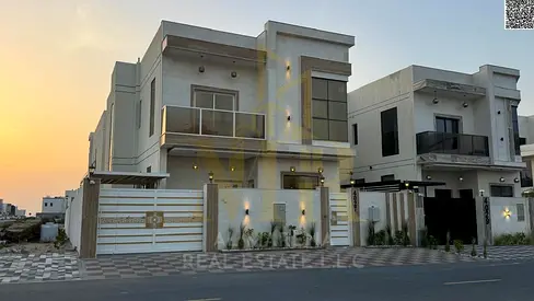 Luxury modern villa for sale – ready for immediate occupancy or a smart investment! Behind Al Qabail Mall, prime strategic location. Price includes el