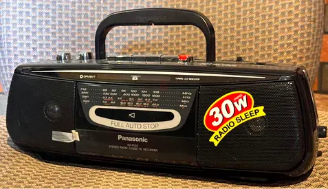 Panasonic-RX-FS22- Stereo radio cassette recorder