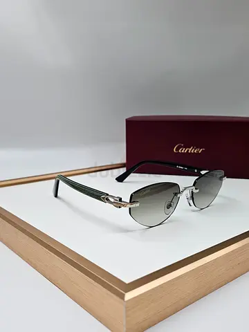 Cartier rimless mens sunglasses - excellent condition