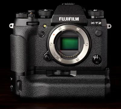 Fuji X-T2 with 2 lenses