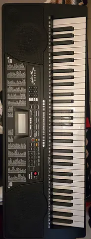 Almost Brand New Semi Professional 61key Electronic Keyboard with Built-in Speakers