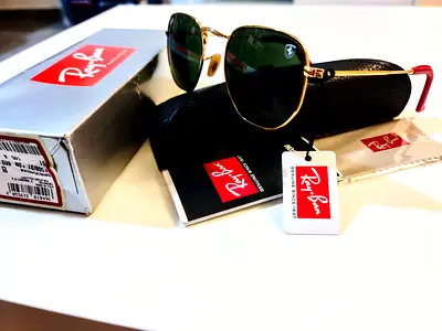 Rare Ray-Ban X Scuderia Ferrari Sunglasses
