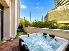 Rare 4BR Podium Villa | Private spacious Outdoor Space |Private Jacuzzi | Downtown