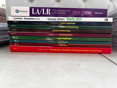 Legal Entrance Exam Preparation Book Set 2025 CLAT