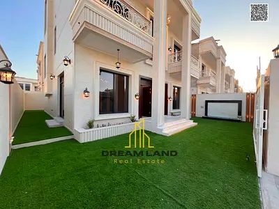 (Classic) villa for sale in Ajman | Al Zahiyah area | 5 bedrooms, majlis, hall, maid's room and roof | Freehold ownership for all nationalities | Pric