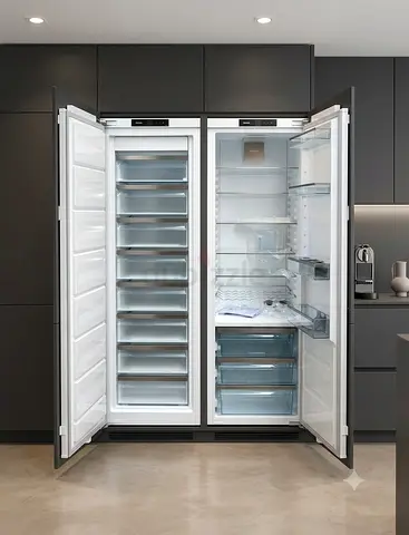 Miele latest model series 7th Seprate fridge and freezer set built-in fully-integrated model