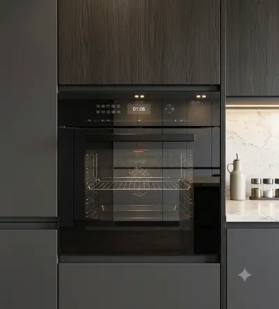 Miele Series 6 Designer Built-in Oven 60cm – Elegant Black | Premium German Engineering