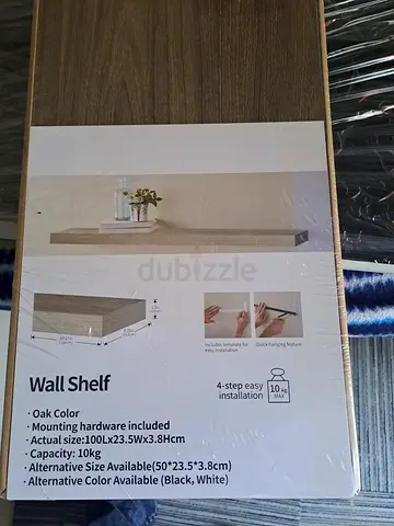 Floating shelves