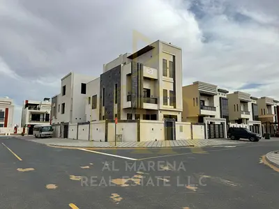 Uniquely designed villa for sale – two floors and a roof with central air conditioning. Strategically located directly on Sheikh Mohammed Bin Zayed Ro