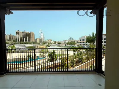 FULL BURJ AL ARAB VIEW | 2BR+MAID | UNFURNISHED