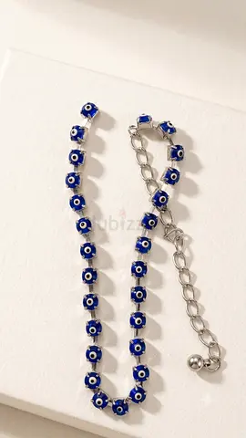 Blue eye chain anklet/bracelet