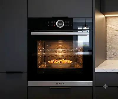 Bosch Series 8 Built-In Electric Oven 60cm – Premium German Engineering