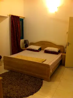 Furnished Room With Balcony For Family or Single