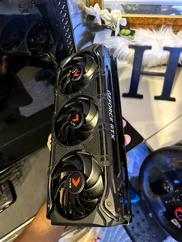 Used NVIDIA GeForce RTX Graphics Card (Triple-Fan) - Good Working Condition