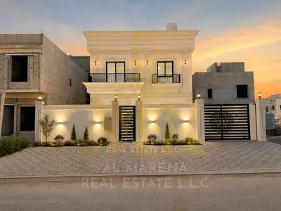Villa for sale in a prime location with a large setback, including registration and ownership fees, close to all services and public facilities. Vill