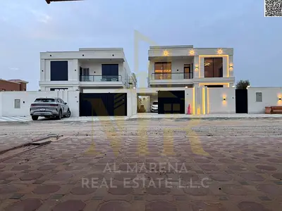 Villa in Al Rawda 2, near the mosque and Sheikh Ammar Street, with central air conditioning included, in one of the most prestigious areas of Ajman. F