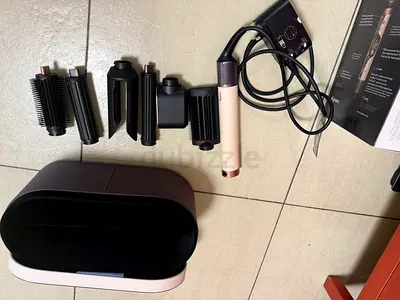 Dyson Hair Styling Tool Storage Case (Dark Plum Rose Gold) - Preowned