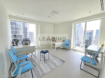 MULTIPLE OFFICES | CANAL&BURJ VIEW | Furnished Fitted Office