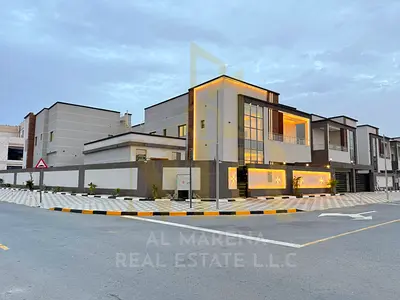 | Own a luxurious villa in Al Helio 2, Ajman | 6 master bedrooms (G+2) | Price includes registration fees, electricity, water, and air conditioning