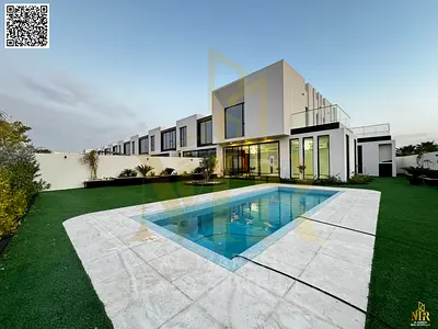 Corner Villa in the Heart of Al Zorah | Prime Location | 6,200 Sq.Ft. | Two Floors | 3 Master Bedrooms | Spacious Living Hall | Electricity, Water & A