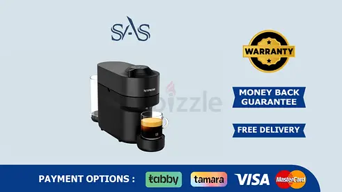 Compact Espresso Coffee Machine — Single-Serve, Black