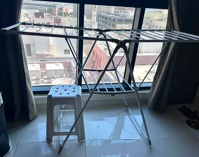 Foldable Drying Rack / Clothes Airer - Lightweight, Portable 2 Seater Sofa