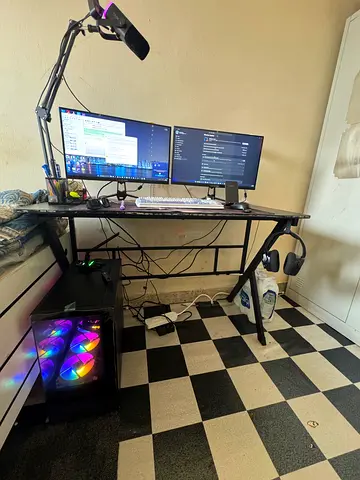 Complete Gaming  Content Creator PC Setup | RTX 2060 Super | 32GB RAM | Dual Monitors | AED 5,000 (