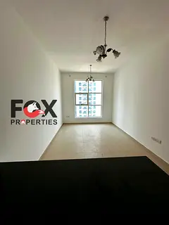One-bedroom apartment with a living room for annual rent in City Tower, Al Nuaimiya 3 Central air co