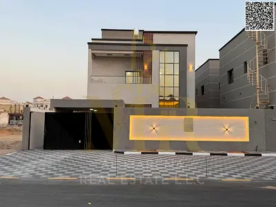 Villa for sale in the heart of Ajman, fully furnished with electricity, water, and air conditioning. Ready to move in. Freehold ownership available to