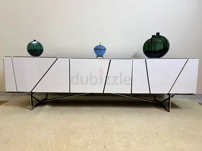 Ligne Roset Lines Designer Tv unit Sideboard/ by Peter Maly | Luxury French High Gloss Cabinet
