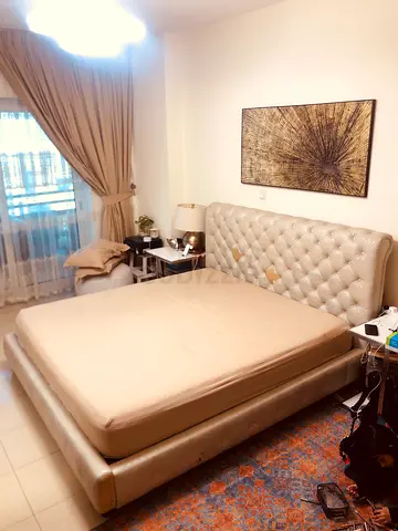 King size bed with mattress from Huzaifa Fur