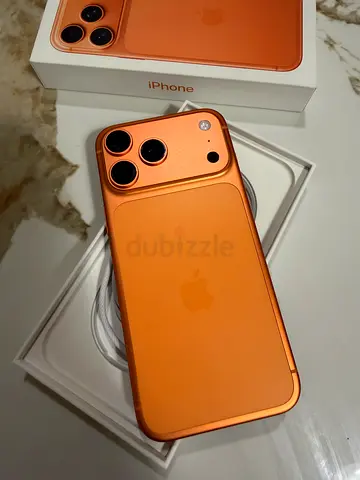iPhone 17 Pro Max 512gb, UAE Version, Cosmic Orange