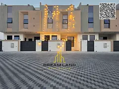 Villa for sale, including registration and ownership fees, on the main street, ready to move in, in 