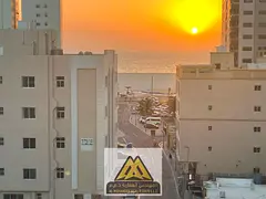 Sea view | Second row from the Corniche | 2 balconies | Separate living room | Split AC | Dirt parki