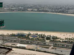 **1BR Sea View Apartment in La Plage, Al Mamzar. 2 Bathrooms, Balcony, Laundry Room, Parking, Gym, P