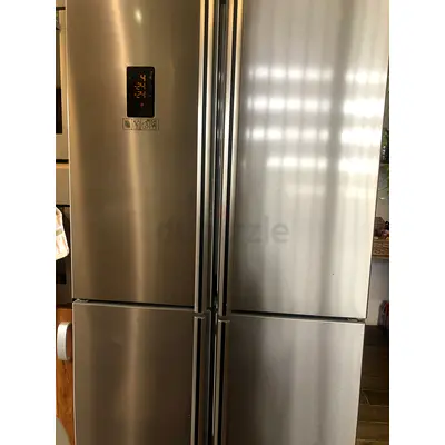 Teka NFE900 X Stainless Steel Side-by-Side Refrigerator with Freezer (Good Condition)